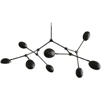 101 Copenhagen Drop Chandelier lysekrone Burned Black