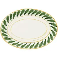 Pick a Poppy Swirl serveringsfad Green, 32 cm