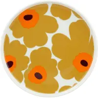 Marimekko Unikko tallerken Ø20 cm White-caramel-warm orange
