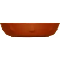 Iittala Solare dyb tallerken Ø22 cm Terrakotta