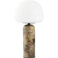Northern Kin bordlampe 40 cm Brown marble