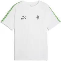 Puma Borussia Mönchengladbach FtblKING Tee Men, Clothing, White/Green, L