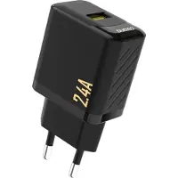 Dudao A23EU Adapter 12Watt GaN 1xUSB-A Sort