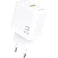 Dudao A23EU Adapter 12Watt GaN 1xUSB-A Hvid