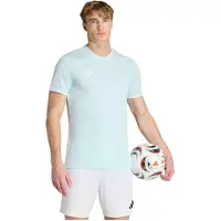 Adidas Spilletrøje Entrada 26 - Turkis/Hvid, størrelse Large