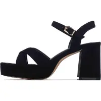 Xti Xtitil kvinder. 14528801-NEGRO Sandaler 145288 sort (41), 5-8 cm, Spænder, Casual, Klassisk