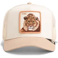 GOORIN BROS. Hætte 'Gorra goorin bros beige leon king trucker cap' beige