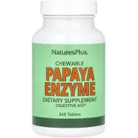 NaturesPlus , Kædet Papaya Enzyme, 360 Tabletter