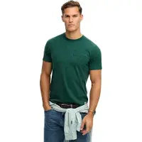 Superdry Bluser & t-shirts '1954 Company' smaragd / sort