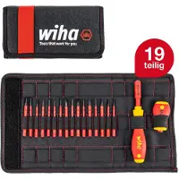 Wiha slimVario Starter Set 2831 - Skruetrækkerbitsæt - 19 stykker