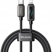 Mcdodo CA-2630 USB-C til Lightning-kabel, 36W, LED-display, 1,2 m