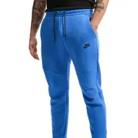 Nike Sweatpants Tech Fleece - Blå/Grå/Sort, størrelse Large