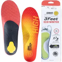 Sidas 3feet Eco Winter High, indlægssål, rød