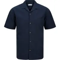 Jack & Jones Herre Sommer Resort Kortærmet Skjorte Marineblå Blazer