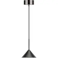 Watt & Veke Kuro pendel Black, Ø17x9 cm
