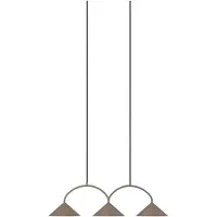 Globen Lighting Curve pendel 3 Mocha
