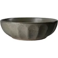 ERNST skål stentøj Grå-natur, Ø20 cm