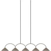 Globen Lighting Curve pendel 5 Mocha