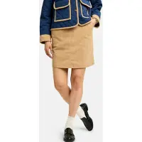 Liberte Essentiel Nederdel ' CORDUROY ' beige