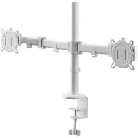 One For All DM 2220, Klemme/strømpe, 16 kg, 33 cm (13), 76,2 cm (30), 100 x 100 mm, Hvid