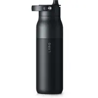 LARQ PureVis 2, 680 ml, Dagligt forbrug, Fitness, Vandring, Sport, Sort, Rustfrit stål, Voksen, Mand/kvinde