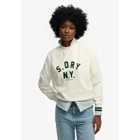 Superdry Superdrytil kvinder. W2012592A Country Sweatshirt beige (L), Casual, Bomuld