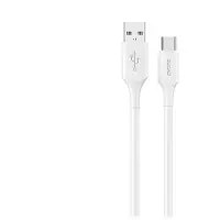 Dudao L2ST USB-A to USB-C cable 30W 1.2m hvid