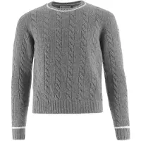 Moncler Bluse - Uld - Grå - - 8 år (128) - Bluse