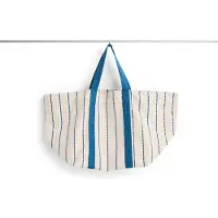 HAY Outdoor Market picnickurv Blue-beige, medium