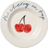 Pick a Poppy Cherry tapastallerken Rød, 15 cm
