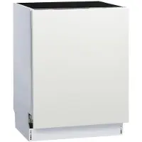 Scandomestic DWI1444WC - Opvaskemaskine - til indbygning - Niche - bredde: 60 cm - dybde: 58 cm - højde: 82 cm - hvid