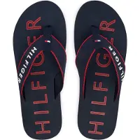 Tommy Hilfiger Klipklappere mørkeblå / rød / hvid