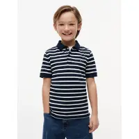 Tommy Hilfiger Shirts 'Essential Regular Fit Flag Embroidery' mørkeblå / hvid