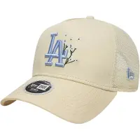 New Era Kasket - Trucker - LA Dodgers Floral - Light Beige - - 56-63 cm - Kasket