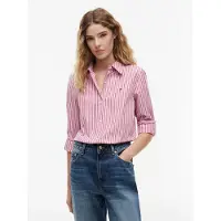 Tommy Hilfiger Bluse lyserød / rød / sort / hvid