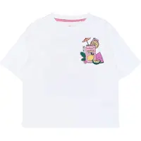 The New T-shirt - TnTarla - Bright White - - 7-8 år (122-128) - T-Shirt