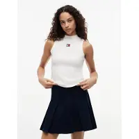 Tommy Hilfiger Overdel 'Tommy Badge Slim Tank' navy / rød / hvid