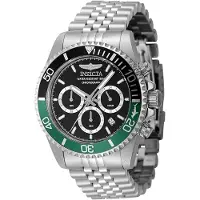 Invicta Herreur 48380 Pro Diver Sort/Stål Ø43 mm