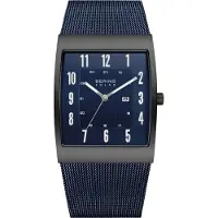 Bering Herreur 16433-327 Solar Blå/Stål Ø33 mm
