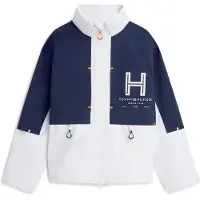 Tommy Hilfiger Overgangsjakke 'Regatta' marin / mørkeorange / hvid