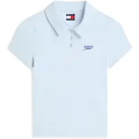 Tommy Hilfiger Shirts 'Slim Fit Logo' blå / pastelblå