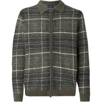 Gap Cardigan lysegrå / oliven / sort / hvid
