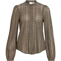 Vila Vichikka Blonde Skjorte
