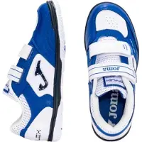 Joma Top Flex velcro IN - Konge blå/Hvid Børn - Indendørs (IC), størrelse 31