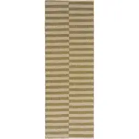 Scandi Living Path løber Olive green, 70x150 cm