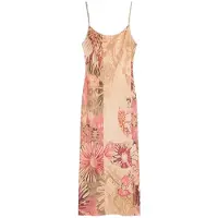Desigual Kjole beige / brun / pink