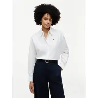 Tommy Hilfiger Bluse 'Boxy Fit' hvid