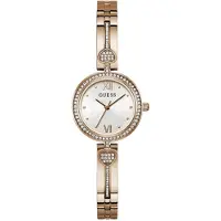 GUESS Dameur GW0655L3 Lovey Sølvfarvet/Rosaguldtonet stål Ø27 mm