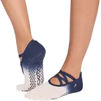 Toesox Full Toe Elle Pilates Grip Sokker