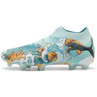 Puma FUTURE 9 ULTIMATE CA LA FG Football Boots Unisex, Shoes, Light Aqua/Aqua/Aqua, 40